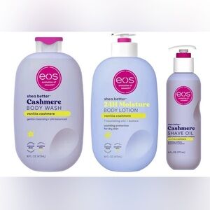 eos Shea Better Cashmere Body Wash and Lotion Set